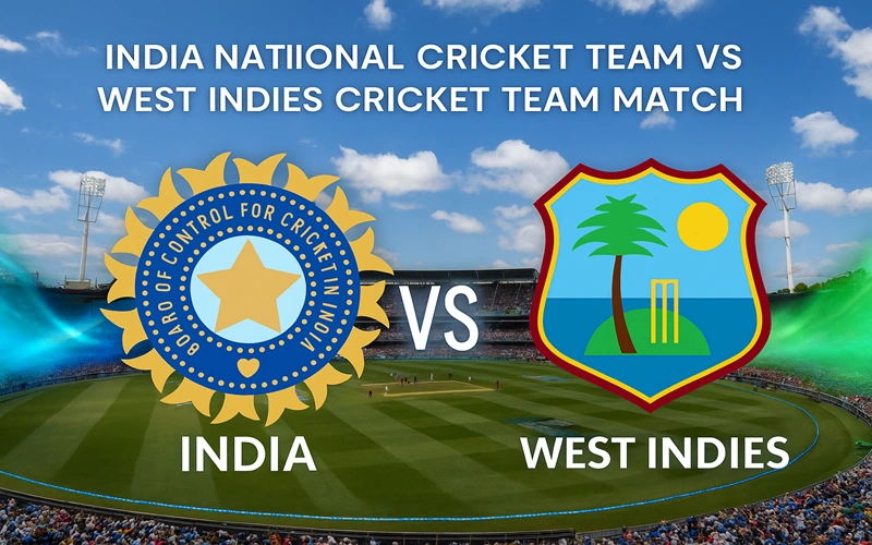 India National Cricket Team vs West Indies Cricket Team Match Scorecard