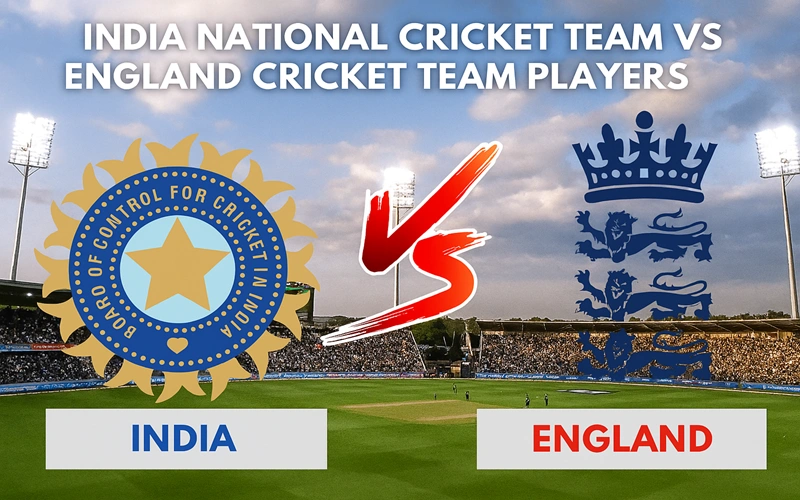India National Cricket Team vs England Cricket Team Players