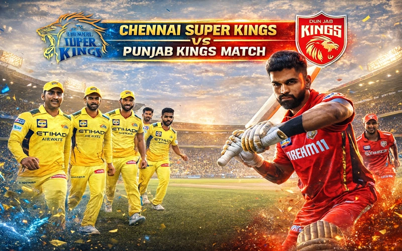 Chennai Super Kings vs Punjab Kings Match Scorecard