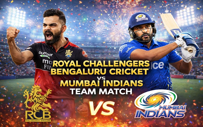 Royal Challengers Bengaluru Cricket vs Mumbai Indians Team Match Scorecard
